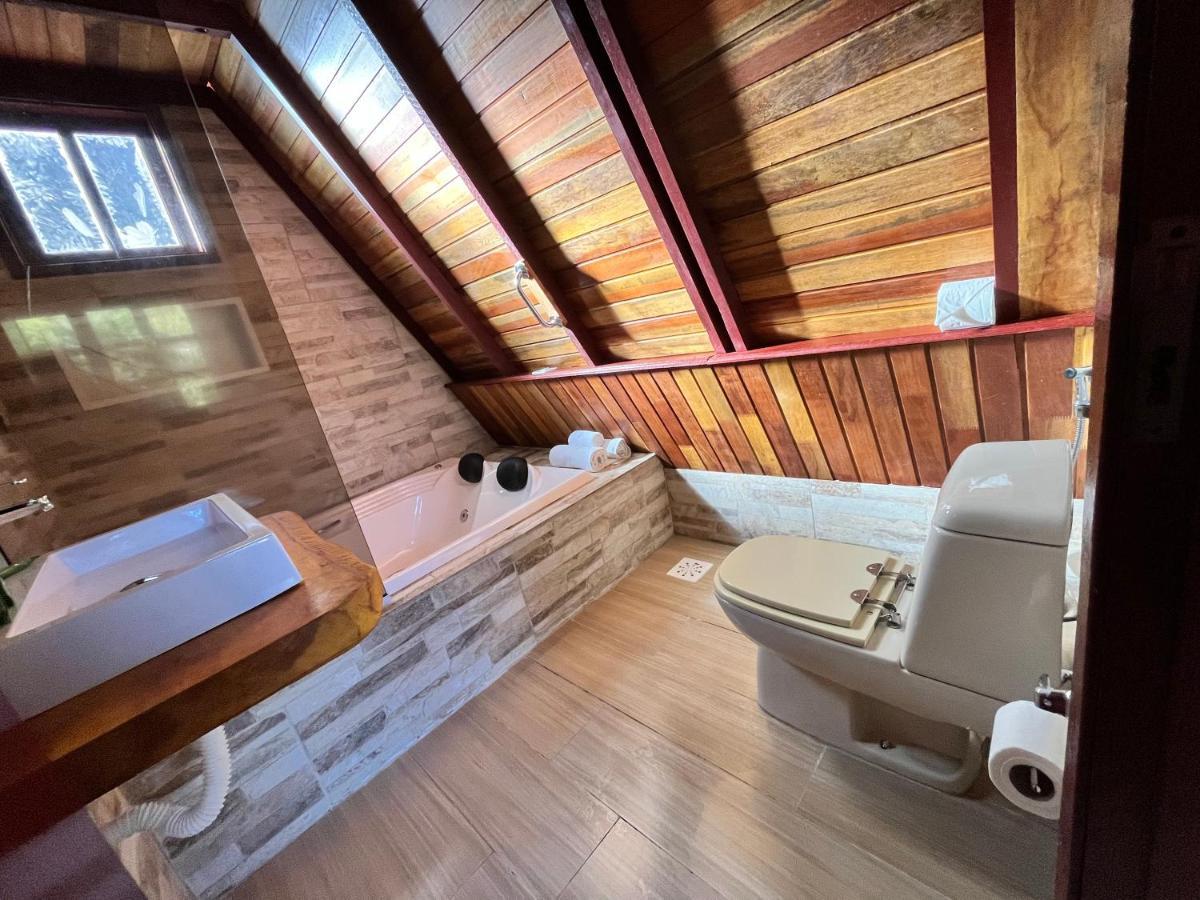 Villa Vintage Campos - Piscina E Opcoes De Suites Com Hidromassagem Campos do Jordao Bagian luar foto